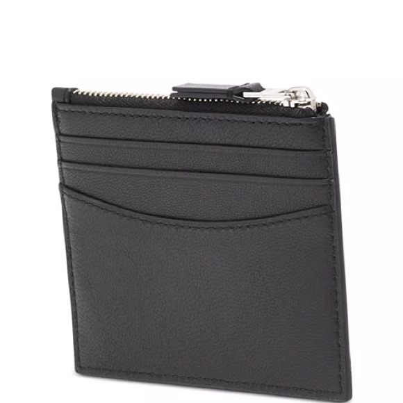 New Marc Jacobs Black Card Case wallet with zipper - Picture 4 of 4